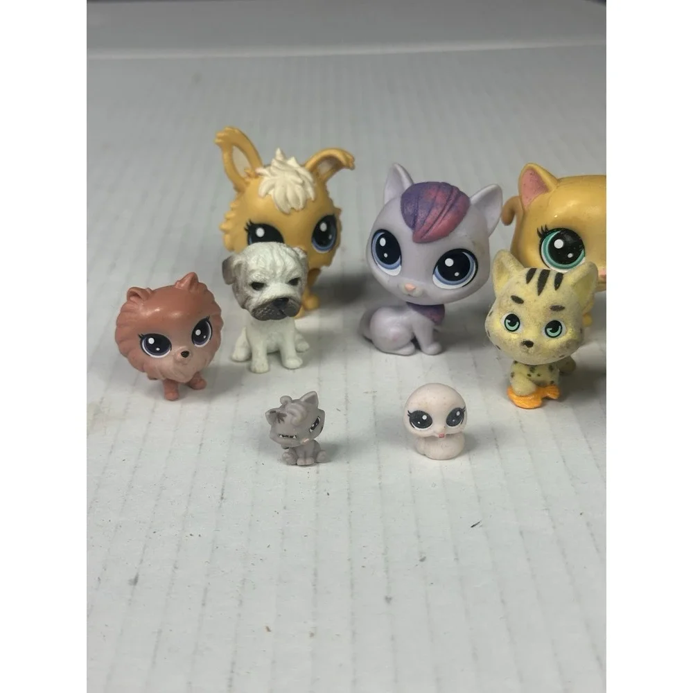 Littlest Pet Shop Mixed Lot Of 9 Figurines